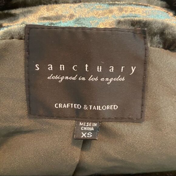 Sanctuary velvet bomber jacket size XS - Picture 7 of 9